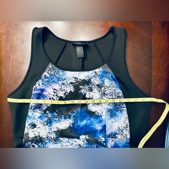 Lane Bryant Blue stamp dress - Picture 4 of 8